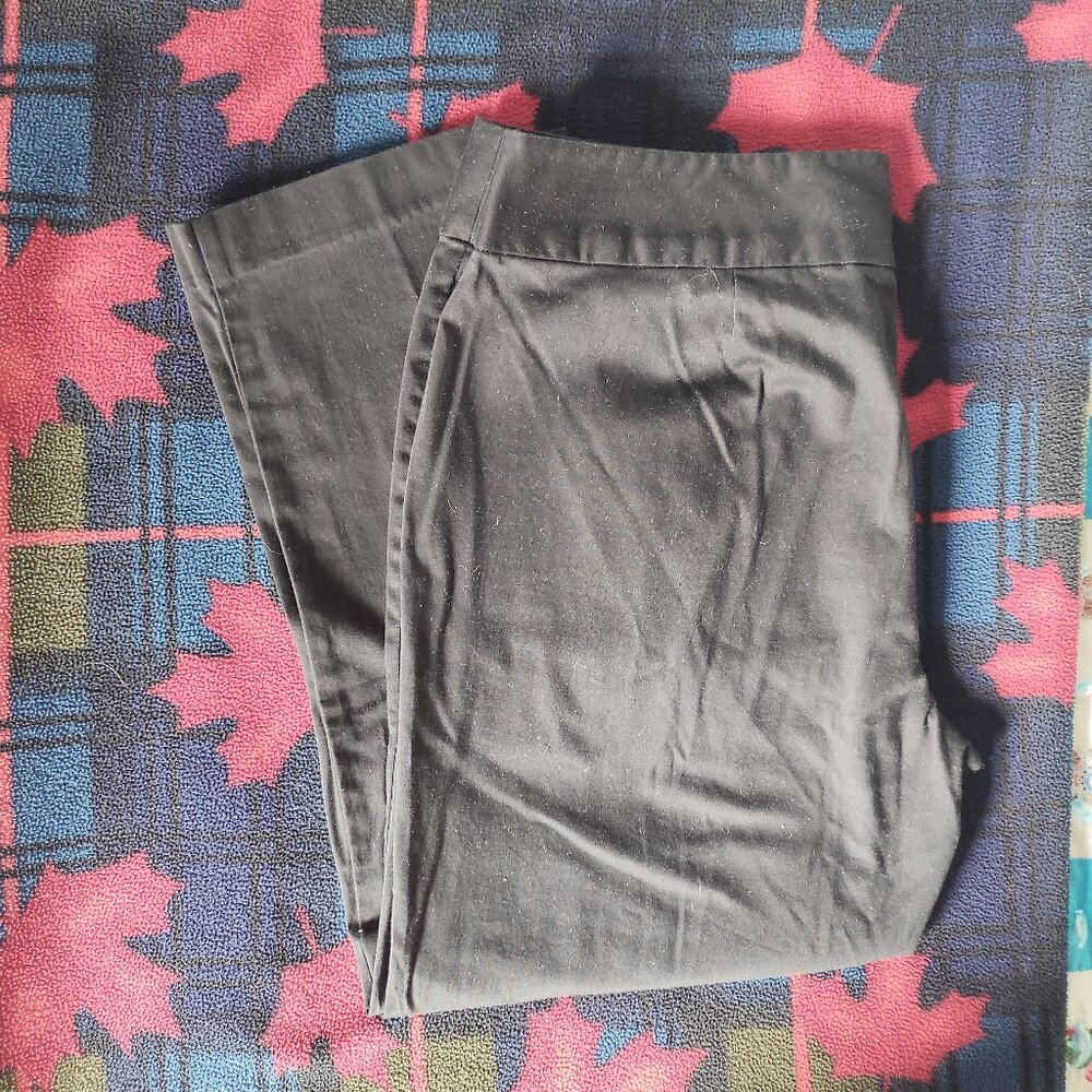 Nue Options Cropped Black Pants